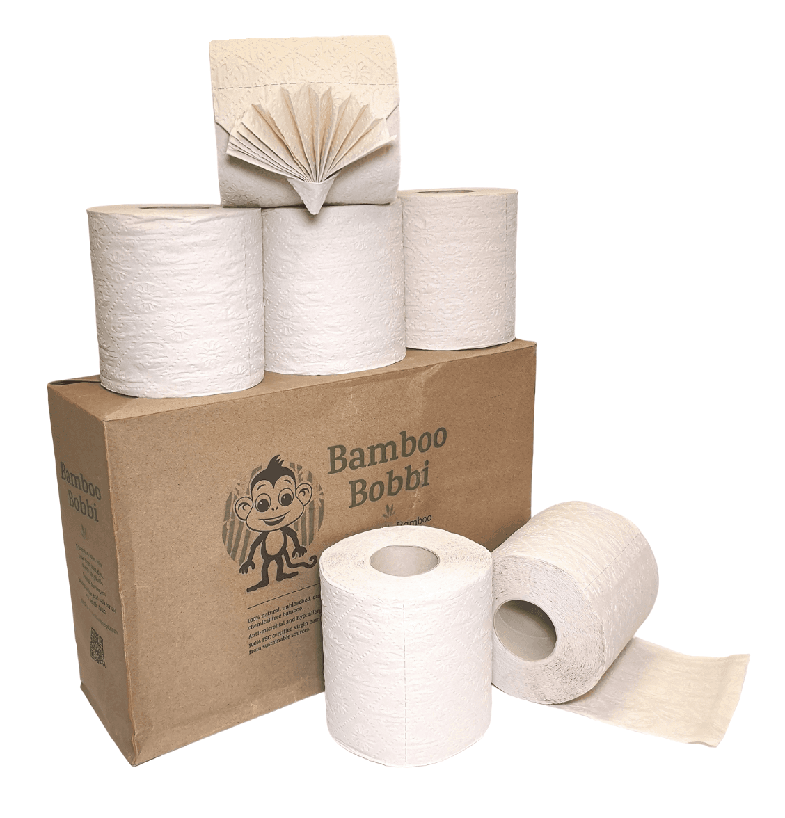 Bamboo Bobbi Toilet Roll