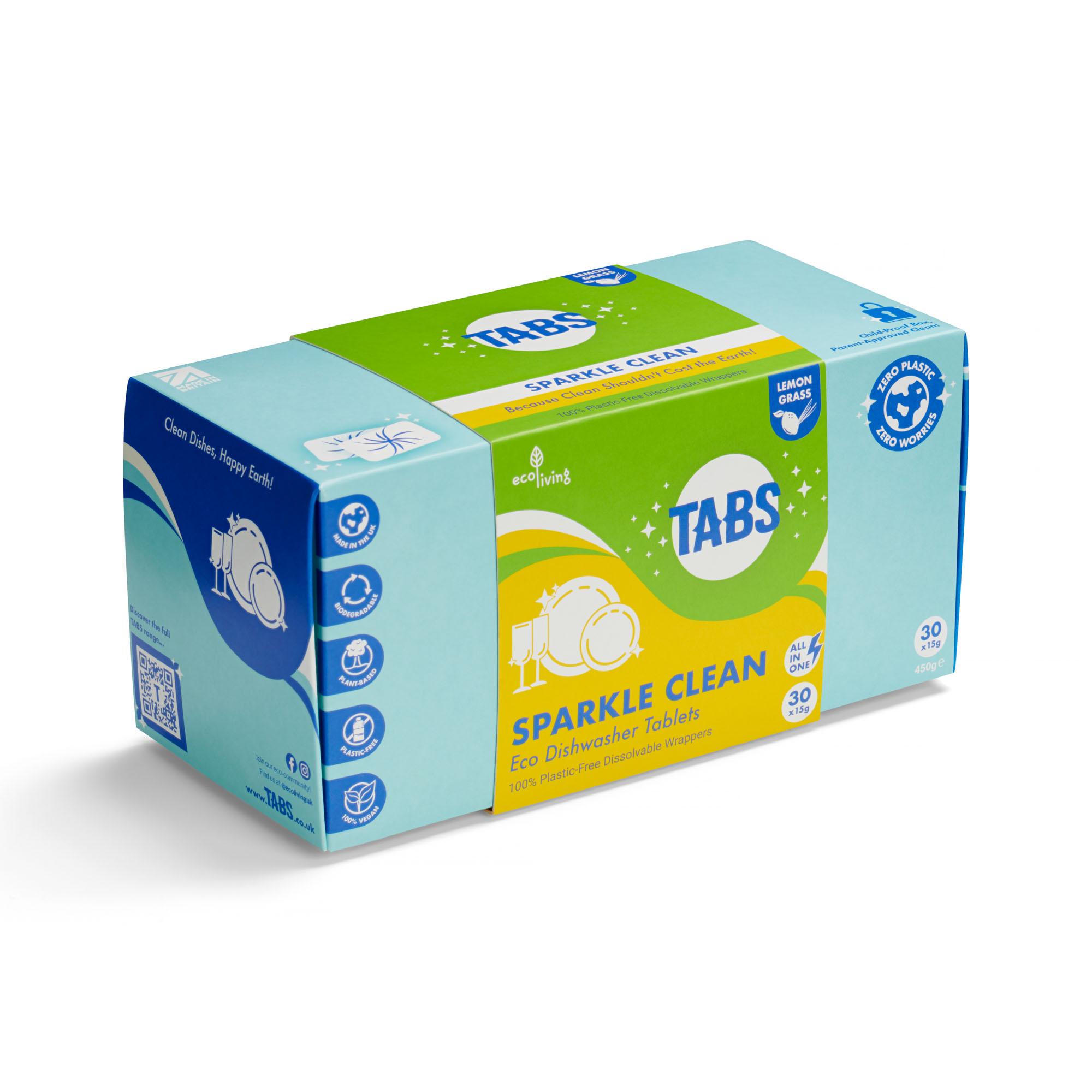 Sparkle Clean Dishwasher Tablets: Lemongrass