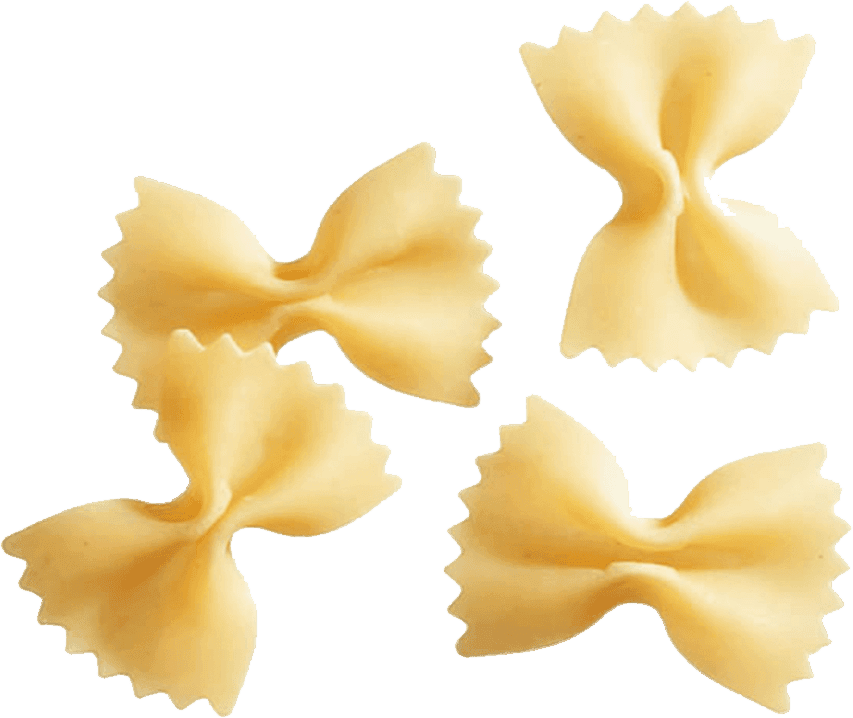 White Farfalle